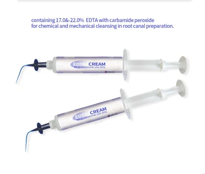 의료용품 치과용 소모품 재료 치과 근관 확대 및 EDTA를 함유한 윤활액 근관 치료 전 항균 제제 K